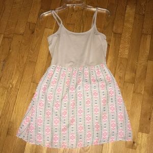 Short light summer dress